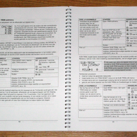 7CAP/7CHP Bedieningshandleiding (Papier)